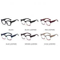 Kacamata Anti-Blue Light Bingkai Cat Eye Tanpa Resep, Fashionable, Multi-Warna, Kacamata Live