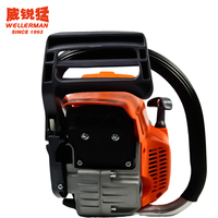Scie à chaîne à essence 2 temps 52CC, scie à chaîne à essence, machine de coupe de bois pour le jardin avec chiansaws en acier, fourniture du fabricant