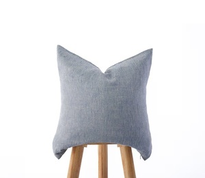 Funda de Almohada de Lino con Patrón Festivo Sólido de 18x18 Pulgadas, Logotipo Personalizado Mi Enterprises, Estilo Rústico para Hogar, Hotel, Hospital - Product Image 1