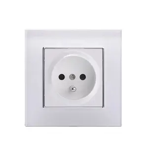 Factory direct sales for multiple purposes EU Standard Tempered Glass french socket