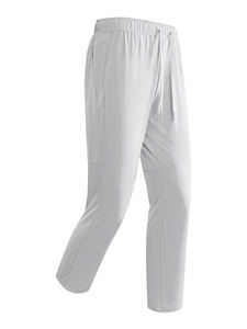 <b>Men's</b> Casual Mid Embroidered Quick-Dry Breathable Long Pants 3-Proof (Water/Wind/Stain) Ice-Cooling Fabric for Outdoor Daily Use - Product Image 2