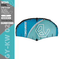 Nouvelle Arrivée Planche de Surf Gonflable 6M/7M avec Poignée Rigide en Carbone Hydrofoil Downwind Résistant au Vent Windfoil Kite pour Eaux Océaniques Wind Wing
