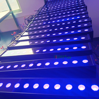 Barre lumineuse LED linéaire intelligente RGB/RGBW IP65, colorée, programmable, pour Noël, éclairage mural, corps en aluminium
