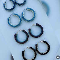 Pendientes 2026, Nueva Llegada, Cuentas Miyuki Importadas, Pendientes Clásicos Tejidos a Mano para Mujer, Pendientes de Aro de Moda, Joyería