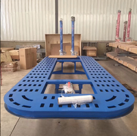 Redresseur de châssis hydraulique Tonghong TH-5200 pour voitures, machine de réparation de carrosserie, table de travail en acier 5200x2100mm, hauteur de banc 56cm