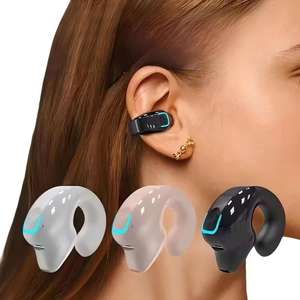 Écouteurs sportifs sans fil <span class=keywords><strong>Bluetooth</strong></span> de haute qualité, écouteurs à clip avec conduction osseuse, réduction de bruit, micro, casque - Product Image 1