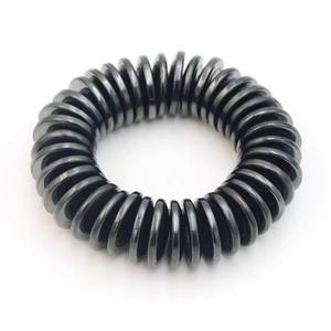 Contoh Gratis Batu Magnet Khusus Perawatan Kesehatan Bahan Magnetik Ferrite 10/15mm Hitam Poles Magnet Ferrite Bentuk Roti - Product Image 3