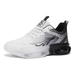 Chaussures de sport décontractées et tendance pour hommes, confortables, légères, avec empeigne en tissu, doublure douce, lacets et semelle antidérapante pour le printemps et l'automne - Product Image 1
