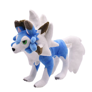 Groothandel Glanzende Lycanroc Middernacht Vorm Lycanroc Schemering Vorm Pluche Pop Knuffeldier - Product Image 6