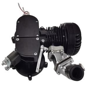 Kit moteur de vélo <span class=keywords><strong>ESUM</strong></span> Black Cat haute performance 2 temps 100CC avec piston à fenêtre pour moto à essence, chopper, bicimotor - Product Image 3