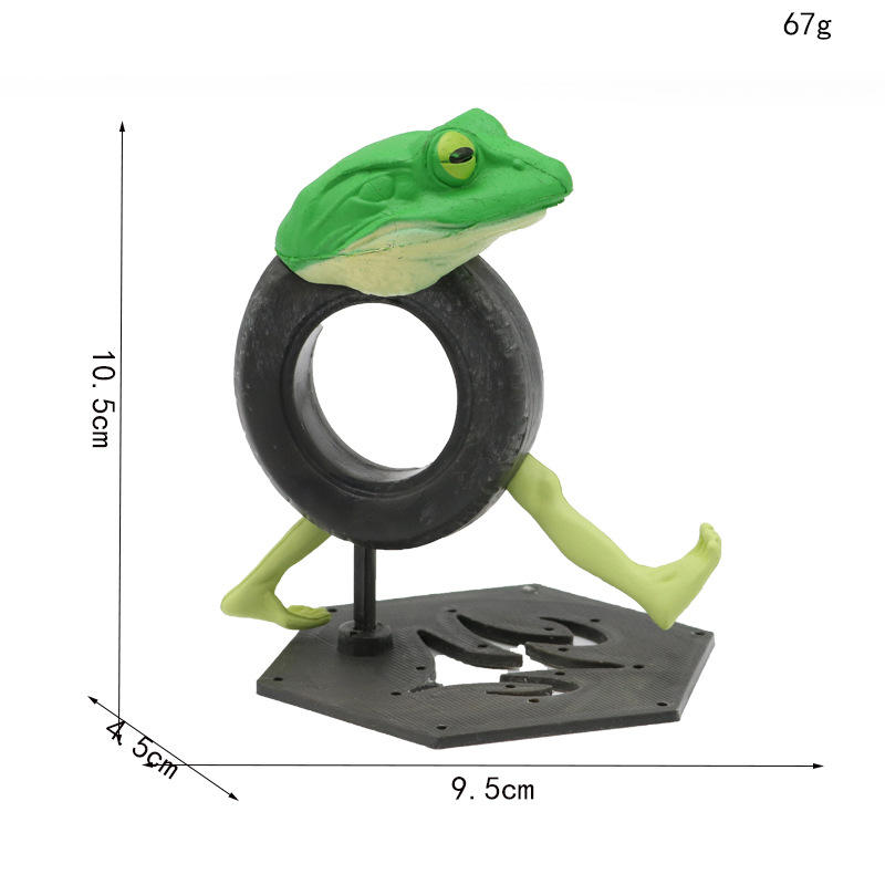 กบล้อขนาดใหญ่บรรจุถุง: 67กรัม