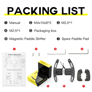แป้นเปลี่ยนเกียร์คาร์บอนไฟเบอร์แม่เหล็ก TDD สำหรับ Audi B9 A1 A3 A5 A8 Q2 Q3 Q4 Q5 Q7 Q8 S1 S2 S3 S4 S5 SQ5 RS3 RS4 RS5 RSQ5 - Product Image 5
