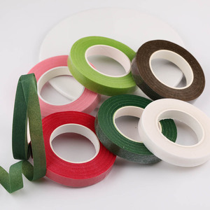 Solid Color Floral Tape Colored Paper Tape DIY Handmade <b>Tiebacks</b> Telescopic Flower Stem Wrapping Tape Middle Size Random Colors - Product Image 5