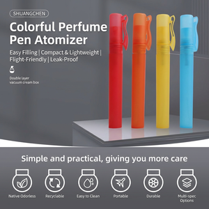 Atomizador de Perfume Portátil Mini de 10 ml, Botella de Spray Delgada Tipo Pluma, Recargable, con Pulverizador Fino, Envase Pequeño y Vacío para Viajes - Product Image 1