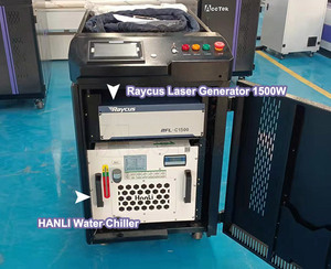 Tube de soudage laser yag fer de refroidissement à froid hanli 2000 w soudage laser - Product Image 6