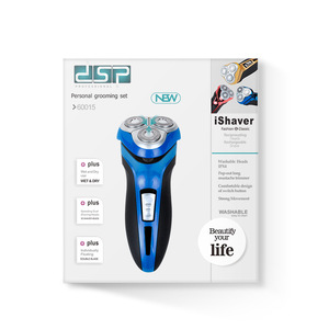 Dsp Electric <b>Shaver</b> Triple Blade Ip6 Water Resistant Rechargeable For Men <b>Face</b> Shaving - Product Image 4