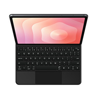 Étui pour clavier magique sans fil intelligent rétro-éclairé magnétique en langue personnalisée pour Samsung Galaxy Tab S11 S10 S9 Ultra 14.6 pouces 2025