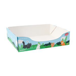 <b>Extra</b> <b>Large</b> Disposable Cat Litter <b>Box</b>, Foldable, Portable Outdoor Cat Toilet for Lazy People - Product Image 1