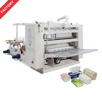 Línea de Producción Automática de Pañuelos Faciales |   Máquina Automática para Fabricar Papel Tisú Facial Interplegado