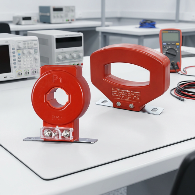 LMZJ1-0.5 Current Transformer 0.2 0.2S Grade Copper Wire Round Square Hole Current Transformer