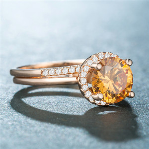 Anello Tono Rosa per Donne, Gioielli Eleganti e Scintillanti, Vendita all'Ingrosso - Product Image 4