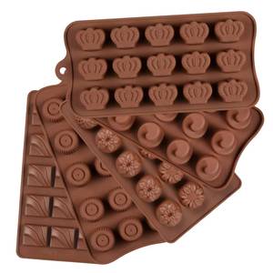 MUYULINS Factory Hot-Selling Rectangular Separable <b>Silicone</b> LFGB Platinum Non-Stick BPA-Free Chocolate Mold - Product Image 4