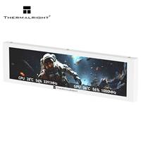 Thermalright TV9.16 LCD blanco Panel  IPS 9.16 pulgadas pantalla maestra CPU / GPU temperatura para computadora de juegos