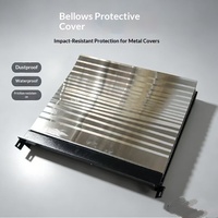 Cache-bellow blindé pour axe Z, protection de guidage de machine CNC, cache-poussière télescopique, fabricant OEM