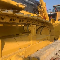 Bouteur sur chenilles Shantui SD16 d'occasion à l'exportation, moteur Weichai WD10G, transmission à changement de vitesse planétaire