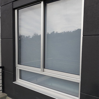 Ventana Corredera Horizontal Japonesa Clearview con Marco de Madera Anodizada, Doble Acristalamiento, Vidrio Templado, Aislamiento Térmico, para Hotel o Villa