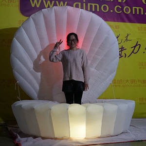 Vàng <span class=keywords><strong>Inflatable</strong></span> <span class=keywords><strong>Shell</strong></span> <span class=keywords><strong>Float</strong></span> bóng/khổng lồ vỏ biển Hình dạng/<span class=keywords><strong>Inflatable</strong></span> vỏ biển với ngọc trai - Product Image 4