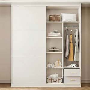 Armarios Blancos de Estilo Contemporáneo y Sencillo, de Una Puerta, sin Tiradores, con Enfoque Segmentado, Gran Venta - Product Image 5