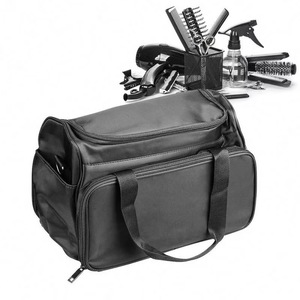 Sac de coiffure BSCI, sac à main de barbier, sac portable pour outils de salon avec porte-ciseaux et peigne, pour styliste, équipement de voyage - Product Image 3