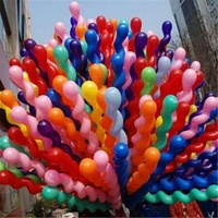 10/20/30 pièces/lot Ballons en latex torsadés en spirale, ballons épais et longs, fournitures de fête, ballons en forme de bande, jouets gonflables