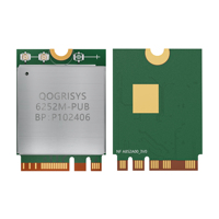 Module WiFi 6 double bande 2,4G/5GHz QOGRISYS 1200Mbps 802.11ax Realtek RTL8852BE M.2 2230 PCIe Bluetooth 5.2 pour ordinateur portable PC