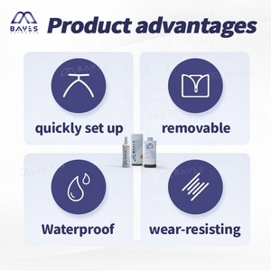 Totem <span class=keywords><strong>gonflable</strong></span> extérieur adapté aux besoins du client de LED, poteau lumineux d'hippocampe, poteau <span class=keywords><strong>gonflable</strong></span> de bande dessinée - Product Image 5