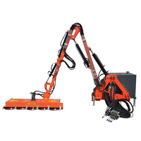 Forstmulcher Tondeuses à fléaux ATV Coupe-haie pour tracteur remorquage derrière tondeuses à gazon PTO Tondeuse Arboriste Équipement pour couper l'herbe