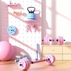 2026 New Adjustable PE <b>Dumbbell</b> Set 3-in-1 <b>Dumbbell</b> Kettlebell Barbell Style Home Workout Equipment for Men and Women - Product Image 2