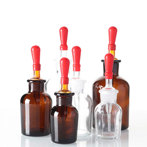 Lab 30Ml 60Ml Amber Clear Glass Dropping <b>Bottle</b> With <b>Pipette</b> - Product Image 5