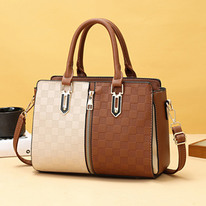 Nuevo Bolso de Mano para Mujer a la Moda con Combinación de Colores, Estilo Europeo y Estadounidense, Gran Capacidad, Bolso Bandolera de un Solo Hombro - Product Image 2