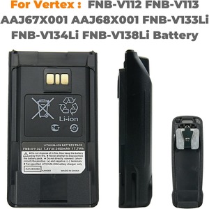 FNB-V113Li Vertex Replacement Two-Way Radio <b>Battery</b> for Walkie Talkie VX-450 VX-454 VX-459 EVX-534 EVX-231 EVX-261 EVX-530 - Product Image 4