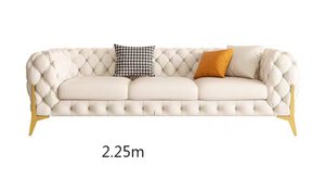 Chine Fabricants Lumière De Luxe Premium Américain Famille Salon Propre <span class=keywords><strong>Canapé</strong></span> Trois Places <span class=keywords><strong>Beige</strong></span> Tissus Chesterfield <span class=keywords><strong>Canapé</strong></span> - Product Image 6