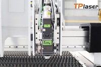 TechPro 3000*1500mm 3000W Machine de découpe de métal au laser à fibre pour l'acier au carbone et l'acier inoxydable