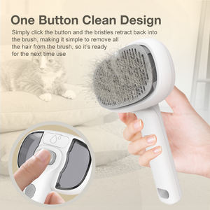 KUDI-Cepillo de limpieza automática para mascotas, peine rociador de agua fría a vapor, para perros y gatos - Product Image 4