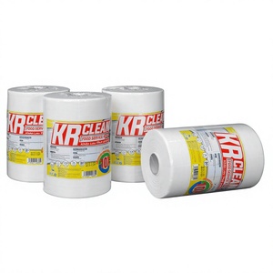 Chiffon de séchage non tissé pour cuisine, 200 feuilles, 20x25cm, lingettes alimentaires pour la conservation du poisson, de la viande et des fruits, durable, KRClean, 4kg, en stock - Product Image 1