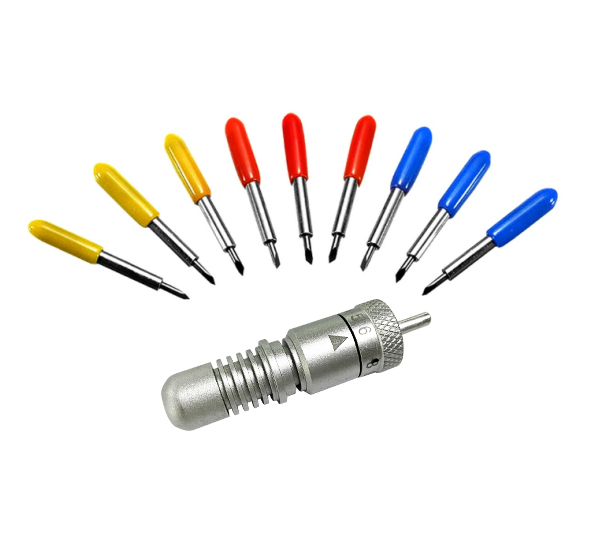 Лезвие 30/45/60 градусов для режущего плоттера и мобильного резака для защиты экрана с держателем лезвия Roland