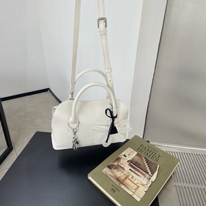 Nuevo Bolso de Mujer Boston <span class=keywords><strong>Xiaoling</strong></span> con Cierre, Forma de Almohada, 2026, Adornos Colgantes con Flores Bonitas, Estilo Coreano, Estilo Femenino - Product Image 2
