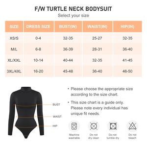 Combinaison gainante sans couture à manches longues et <span class=keywords><strong>col</strong></span> <span class=keywords><strong>roulé</strong></span> pour <span class=keywords><strong>femme</strong></span>, style décontracté, imprimé, contrôle du ventre, vente en gros - Product Image 5
