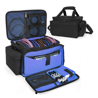 Sac de transport en toile de bâche 600D haute capacité avec logo personnalisé pour équipement DJ, câbles, fichiers, CD, disques et orgue électronique – Durable
