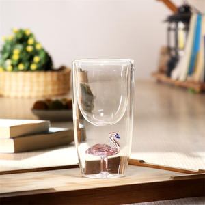 Glass Coffee Cup, Transparent Heat-resistant Double-layer Glass Cup, High Borosilicate Anti-scald Cup - Product Image 4